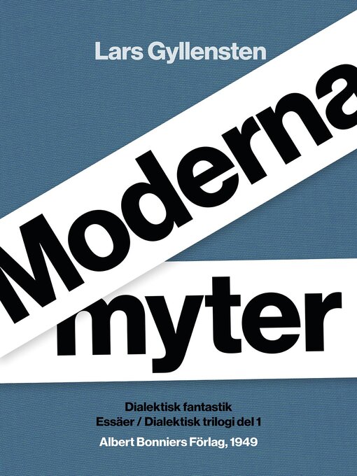 Title details for Moderna myter by Lars Gyllensten - Available